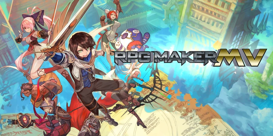 Arte promocional do RPG Maker MV